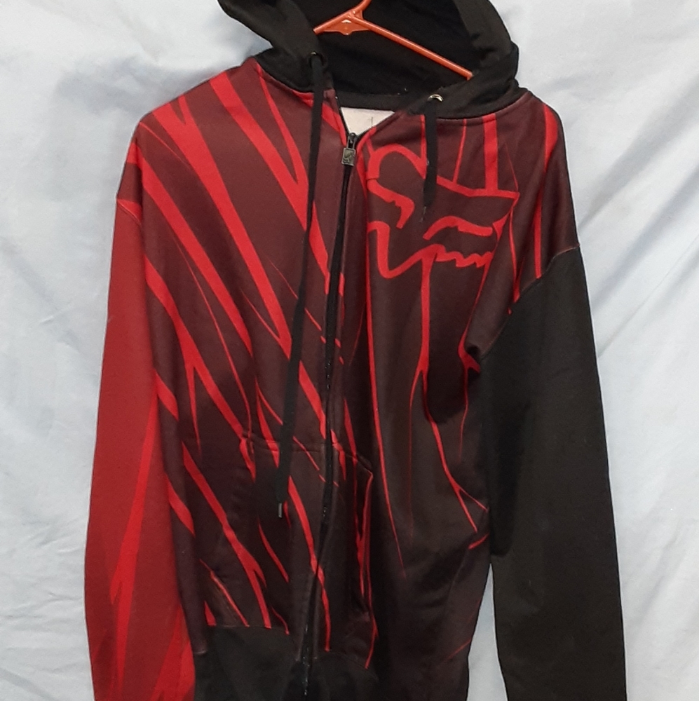 Fox zip-up hoodie